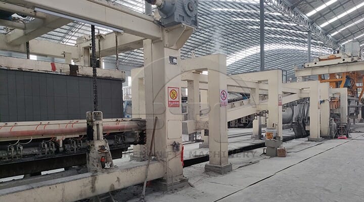 100,000-300,000m³/year AAC block production line